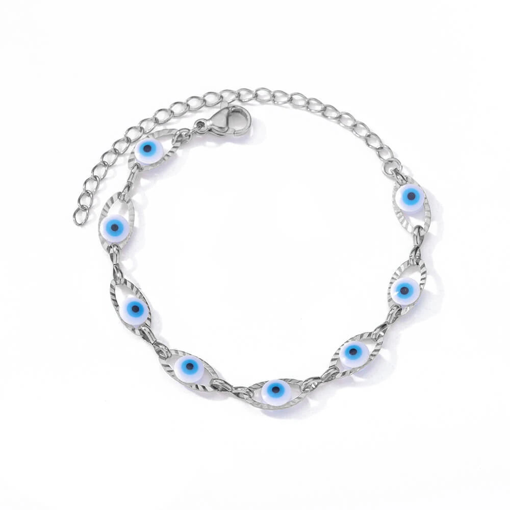 Ojo Evil Eye Chain Bracelet