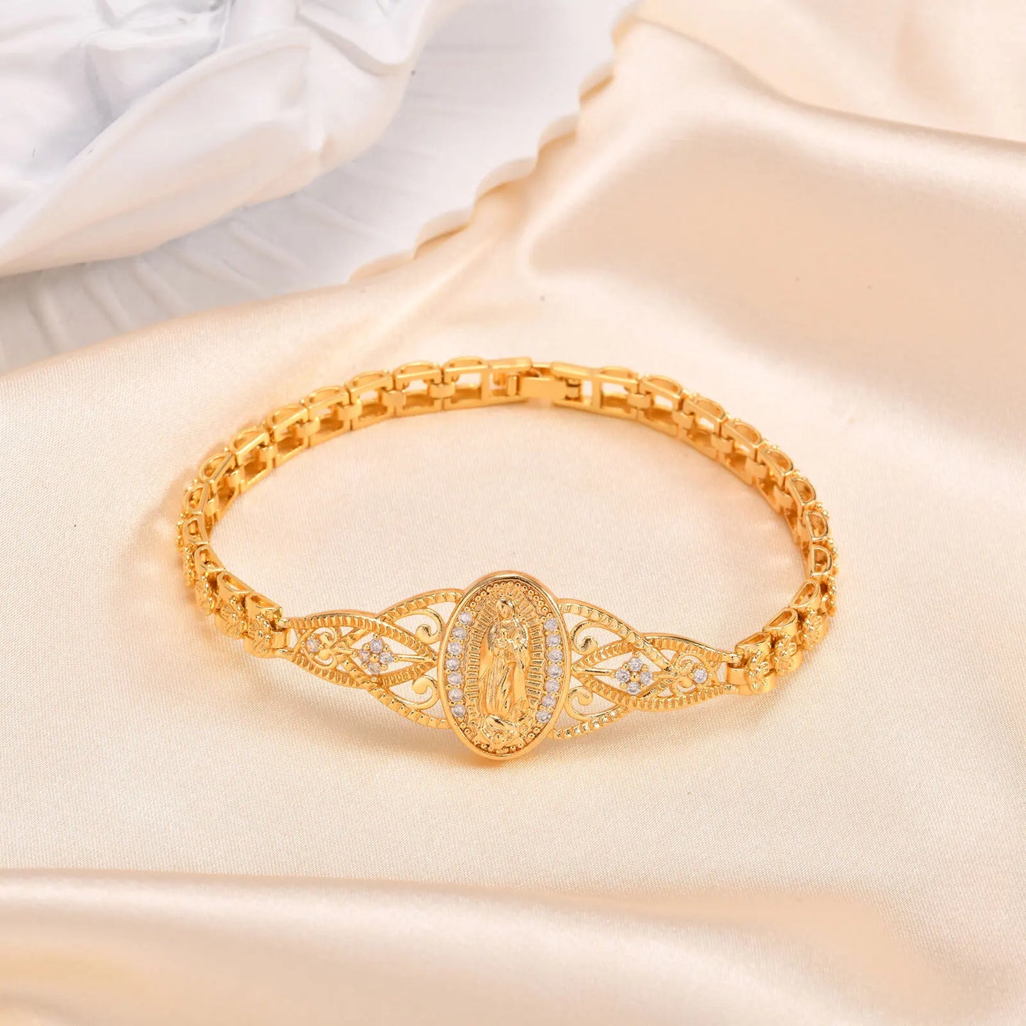 Guadalupe Virgin Mary Bracelet