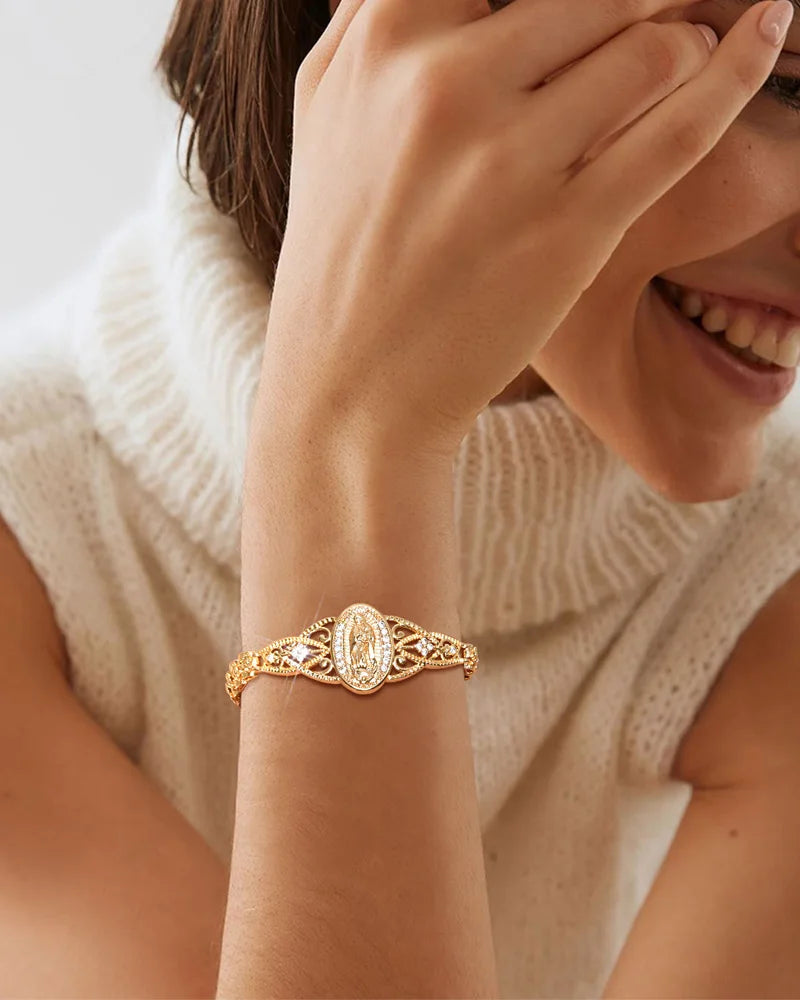 Guadalupe Virgin Mary Bracelet